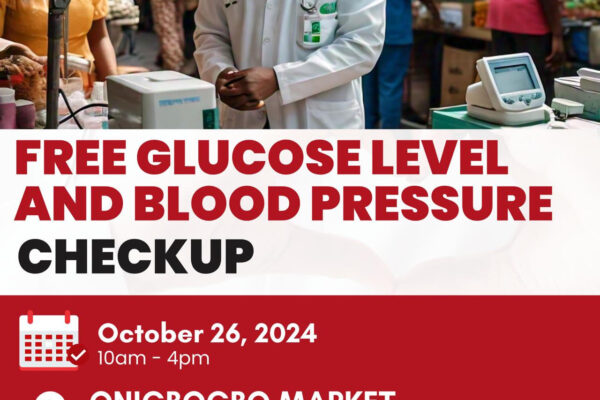 Free Glucose Level And Blood Pressure Checkup