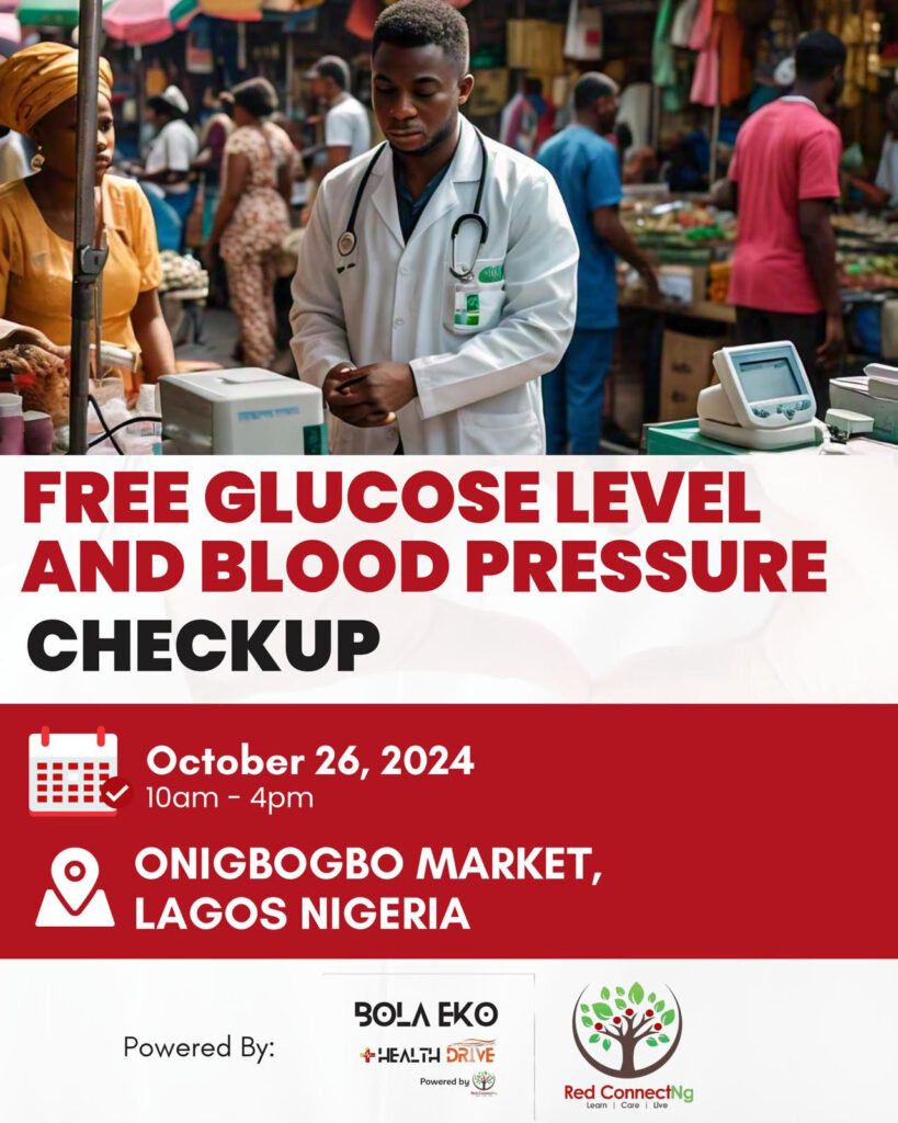 Glucose Level And Blood Pressure Checkup